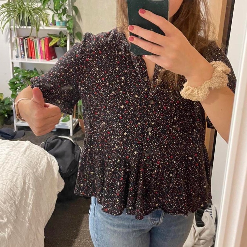Madewell Star Blouse